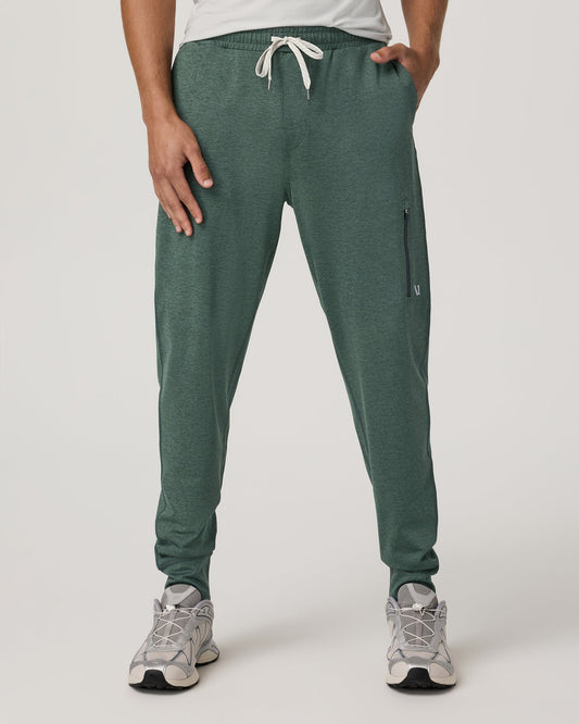 Men's Sunday Performance Jogger 30" Agate Green Heather | Vuori discount