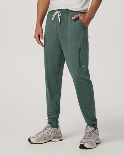 Men's Sunday Performance Jogger 30" Agate Green Heather | Vuori discount