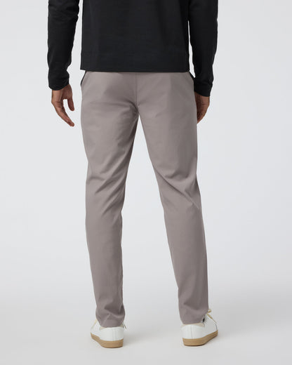 Cascade Tech Chino Pant Athletic Slim Fit 32" Mocha | Vuori onsale