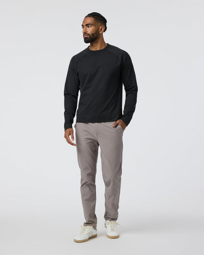 Cascade Tech Chino Pant Athletic Slim Fit 32" Mocha | Vuori onsale