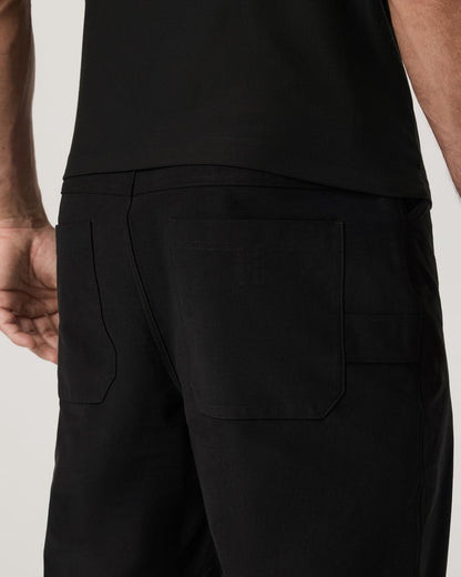 MetaCanvas Utility Pant Classic Fit 30” Men's Black Pants | Vuori outlet
