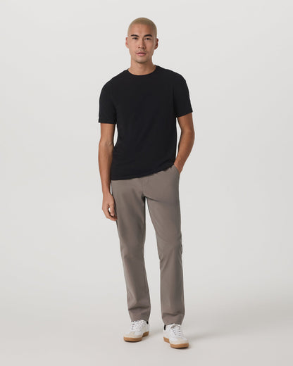 Meta Elastic Waist Pant Classic Fit Smokey Taupe Pants | Vuori onsale
