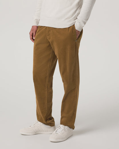 Optimist Elastic Waist Pant Classic Fit Men's Rum Pants | Vuori onsale