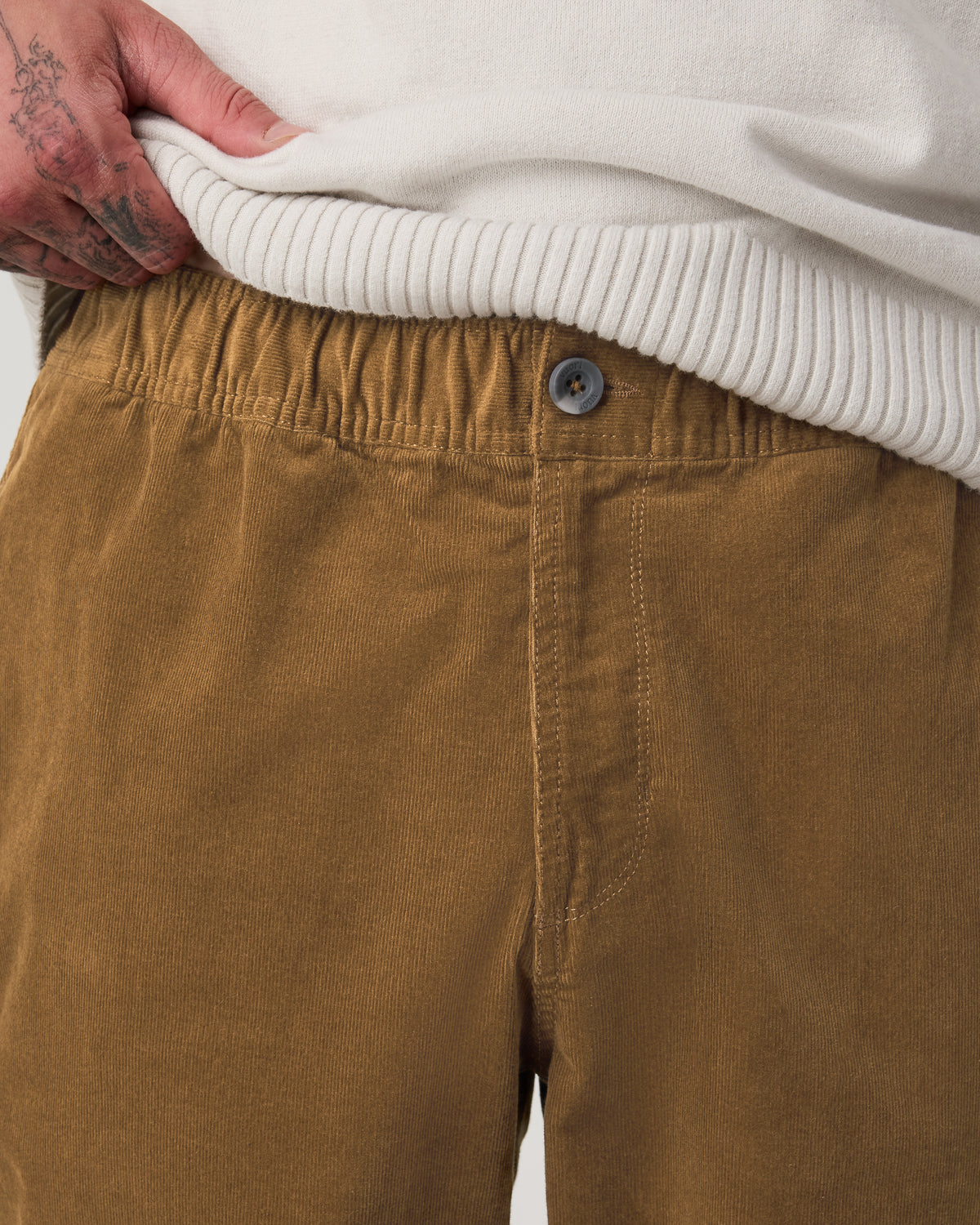 Optimist Elastic Waist Pant Classic Fit Men's Rum Pants | Vuori onsale