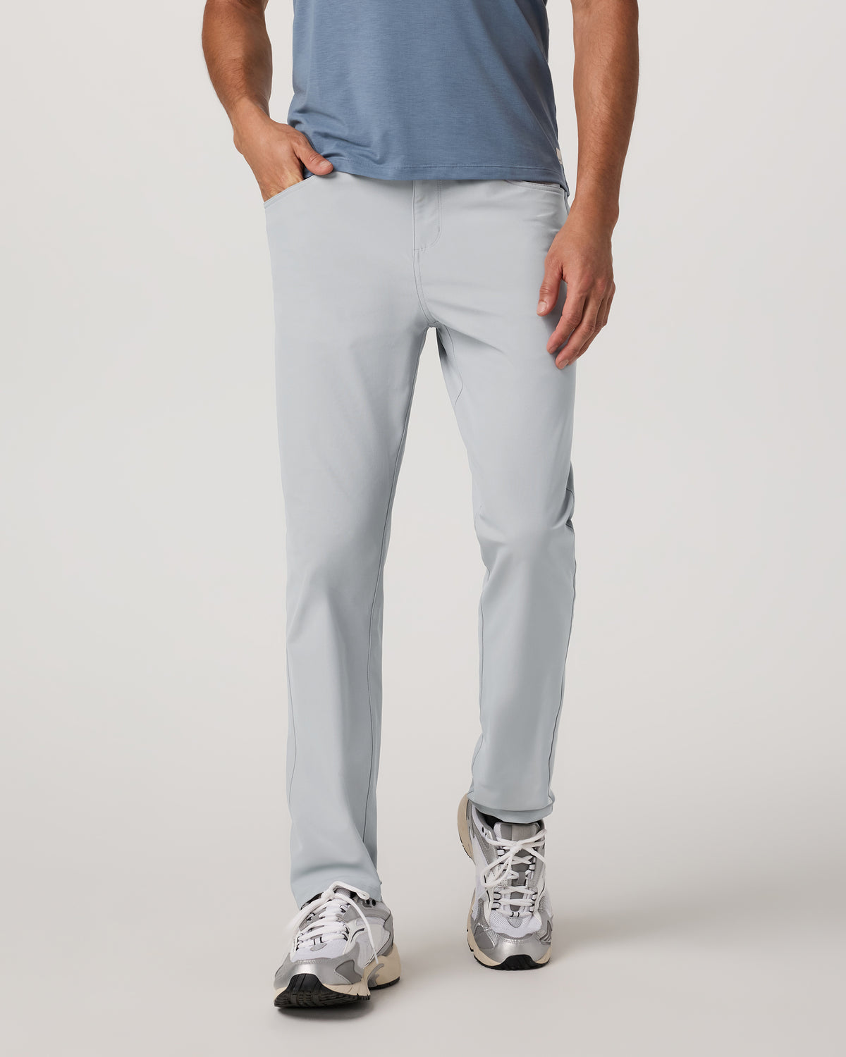 Meta Pant Classic Fit 30" Men's Sea Fog 5-Pocket Pants | Vuori sale
