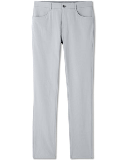 Meta Pant Athletic Slim Fit 34" Sea Fog 5-Pocket Pants | Vuori for sale