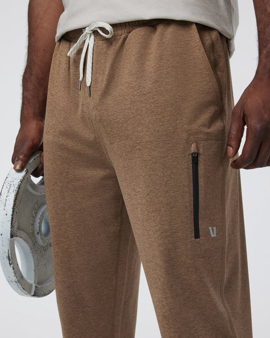 Sunday Performance Track Pant 2.0 Pecan Heather | Vuori for sale