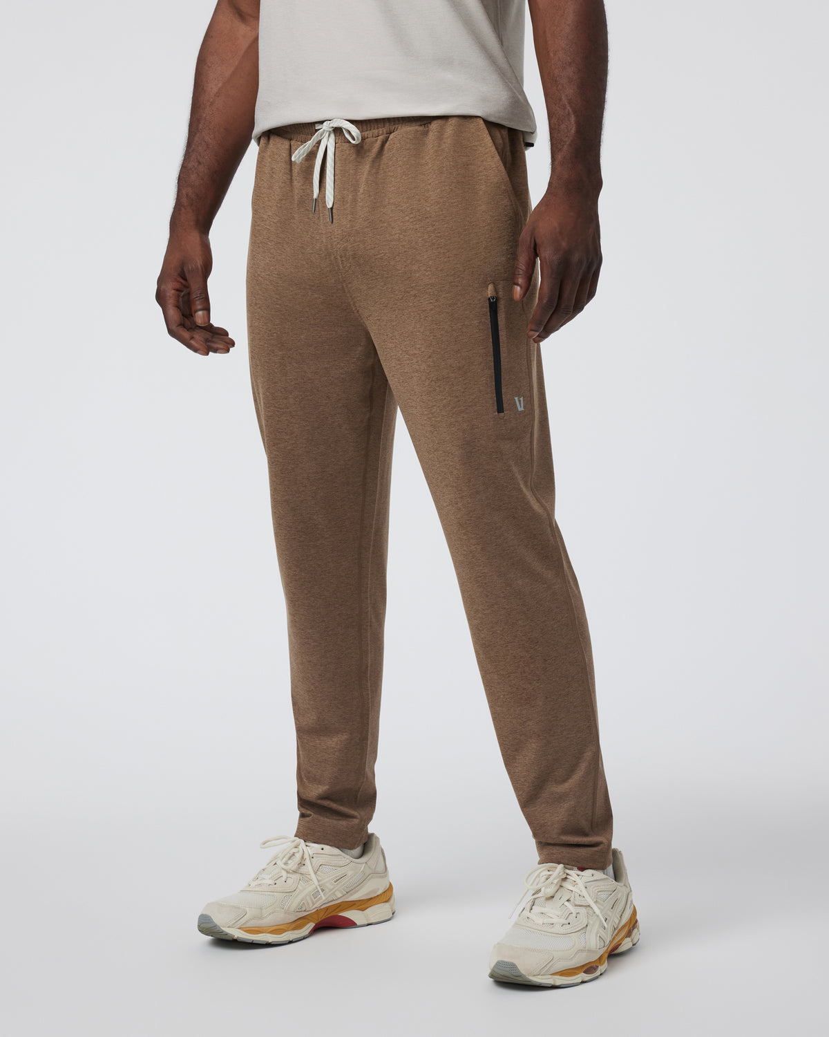 Sunday Performance Track Pant 2.0 Pecan Heather | Vuori for sale