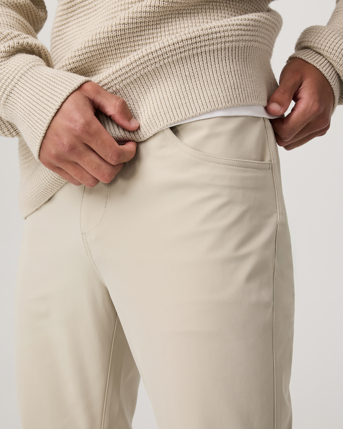 Vuori Meta™ Pant Athletic Slim Fit 34” Birch | Vuori for sale