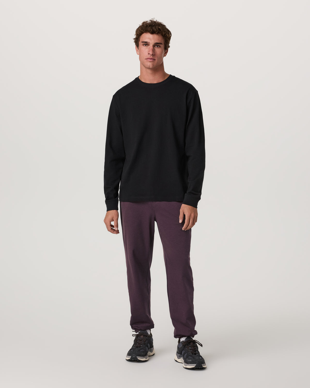 Men's Coronado Sweatpant 30" Raisin Heather | Vuori online