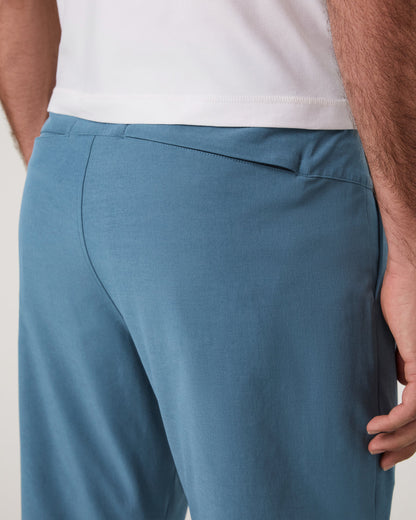 Aim Pant Men's Pool Blue Athletic Slim Fit 32" Inseam | Vuori shop
