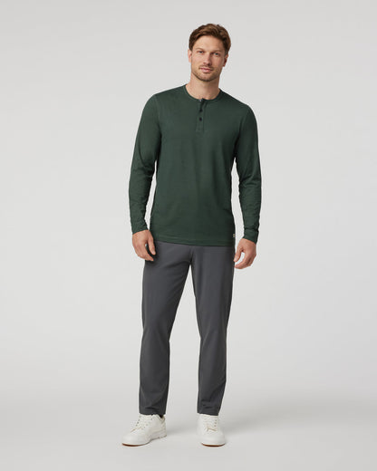 Fleet Chino Pant Athletic Slim 30" Charcoal | Vuori onsale