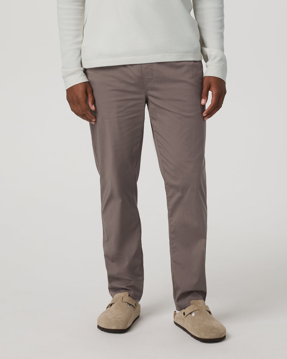Men's Kore Everyday Pant Lined Classic 30" Smokey Taupe | Vuori for sale