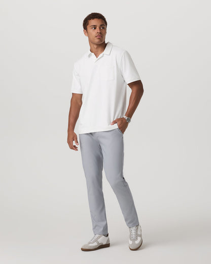 Cascade Tech Chino Athletic Slim Fit 32" Heather Grey | Vuori outlet