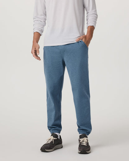Men's Coronado Sweatpant 30" Pool Blue Heather | Vuori shop