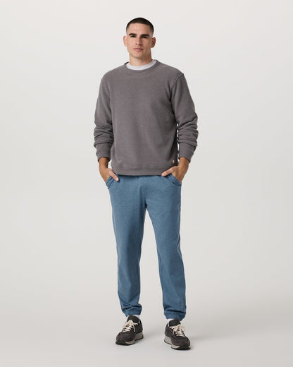 Men's Coronado Sweatpant 30" Pool Blue Heather | Vuori shop