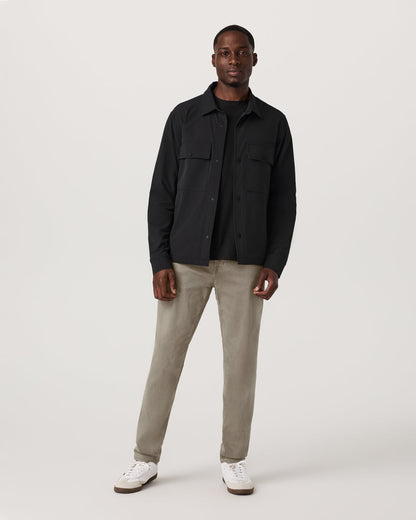 Benton Stretch Twill Pant Athletic Slim Fit 30" Taupe | Vuori shop