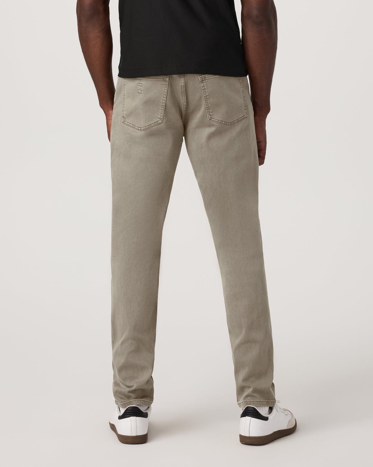 Benton Stretch Twill Pant Athletic Slim Fit 30" Taupe | Vuori shop