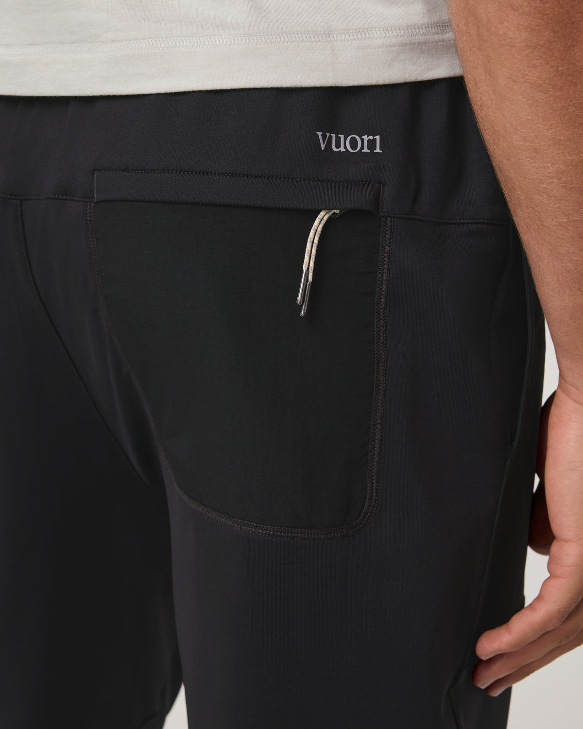 Sunday Mixed Media Jogger 28" Men's Black Joggers | Vuori discount