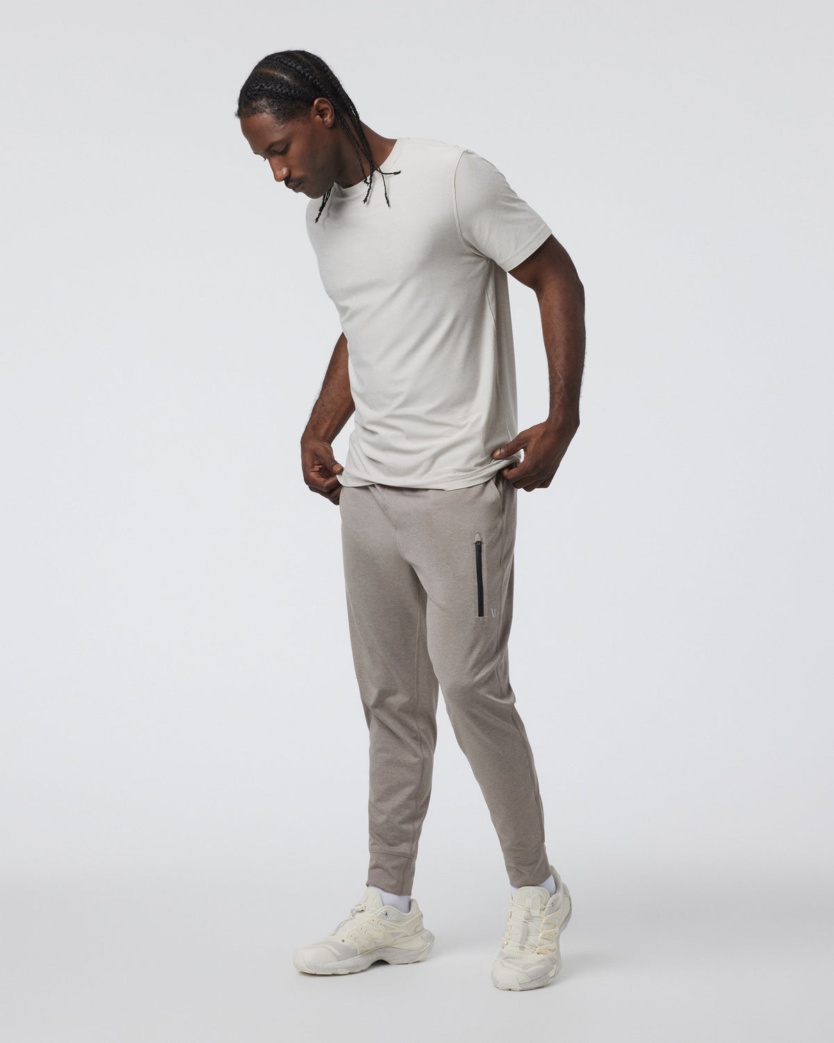 Sunday Performance Jogger Mocha Heather | Vuori outlet