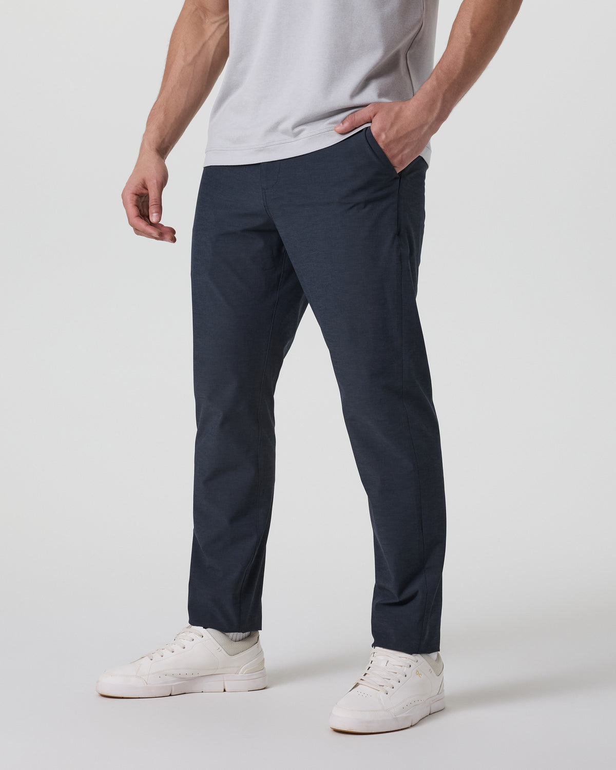 Aim Pant 30" Navy Golf & Travel Pants | Vuori shop