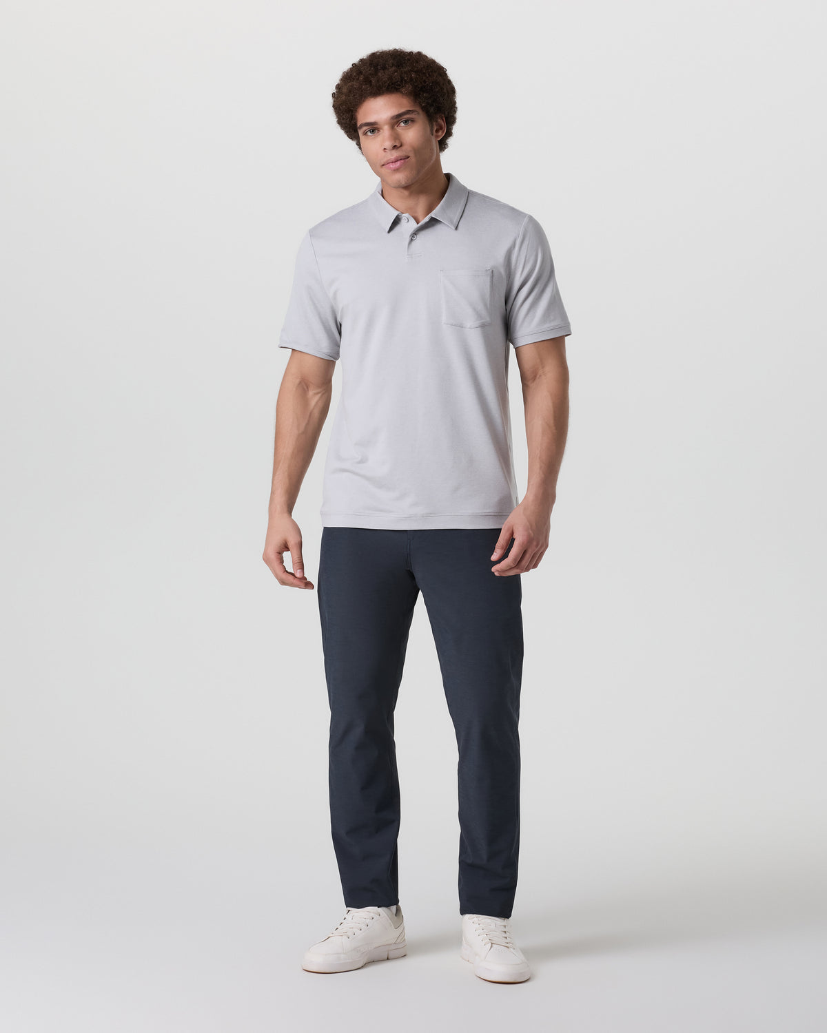 Aim Pant 30" Navy Golf & Travel Pants | Vuori shop