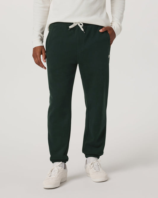 Seaside Sweatpant 28" Men's Relaxed Evergreen Sweatpant | Vuori onsale