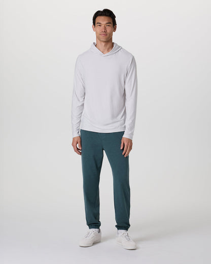 Coronado Performance Sweatpant Classic 28" Deep Sea Heather | Vuori online