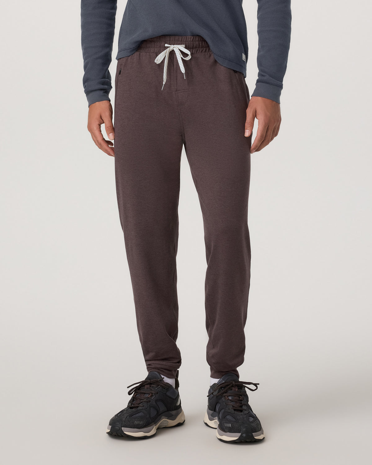 Men's Ponto Performance Jogger Sangria Heather | Vuori shop