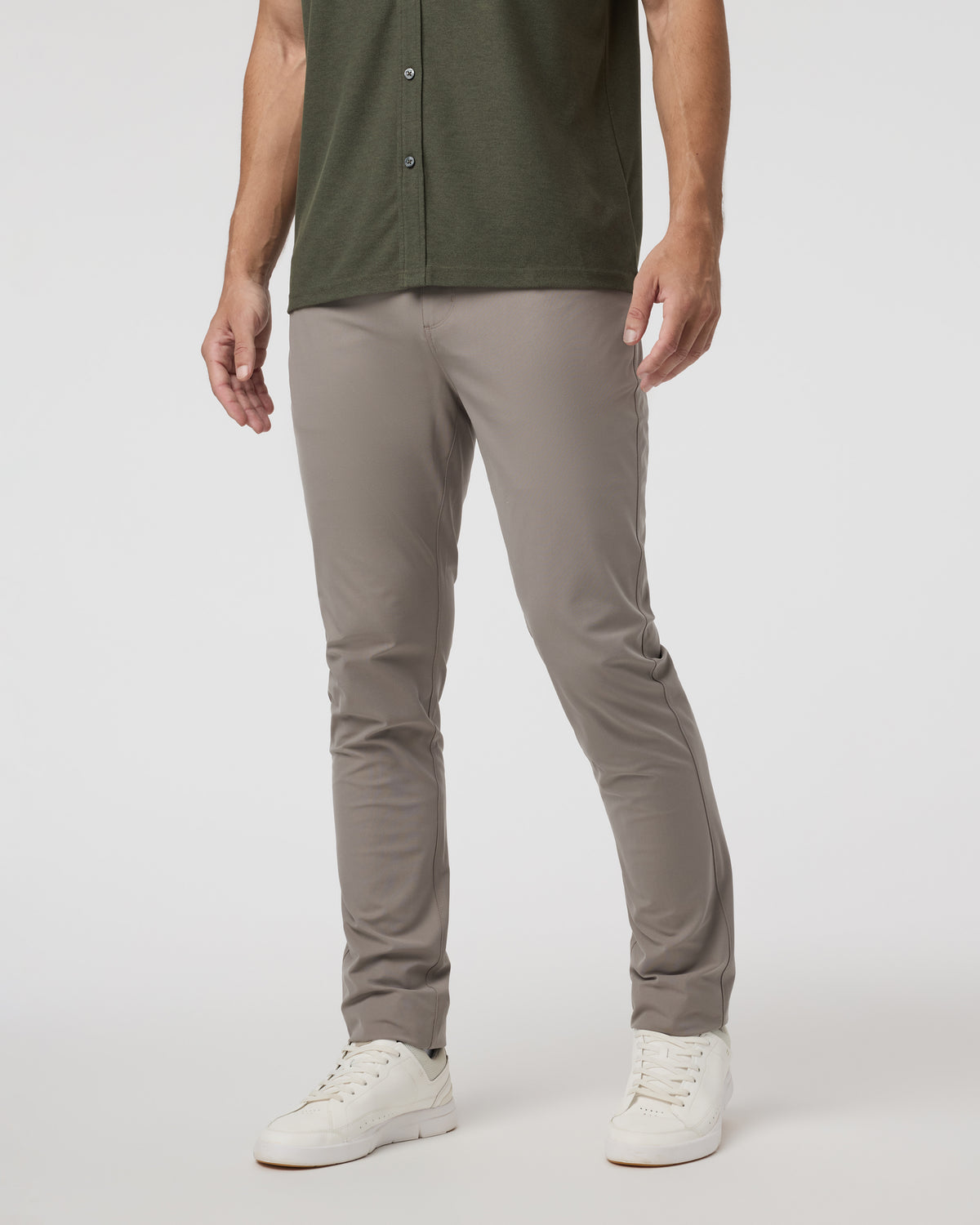 Meta Pant Athletic Slim 32" Mocha 5-Pocket Pants | Vuori sale