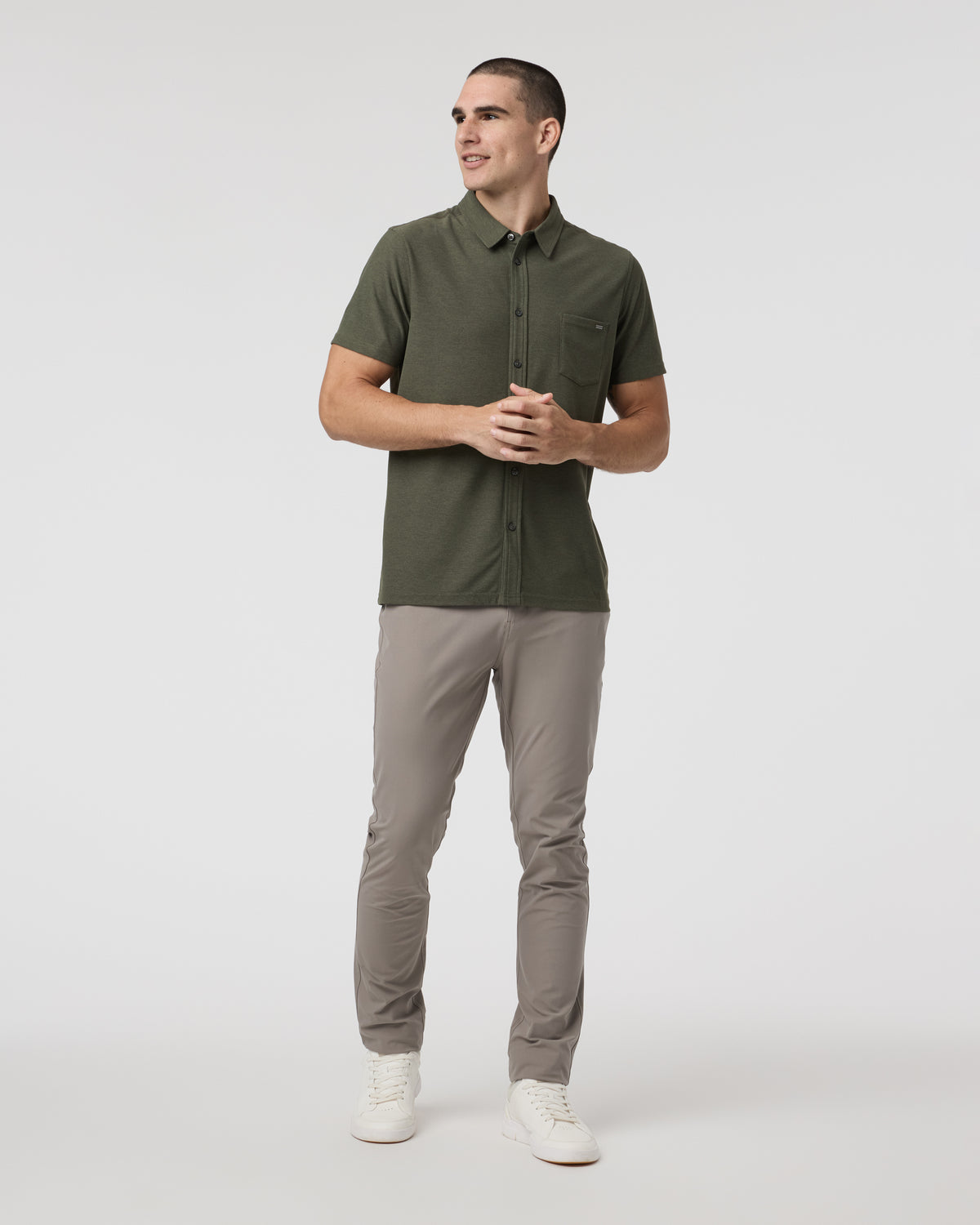 Meta Pant Athletic Slim 32" Mocha 5-Pocket Pants | Vuori sale