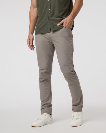 Meta Pant Athletic Slim 32" Mocha 5-Pocket Pants | Vuori sale