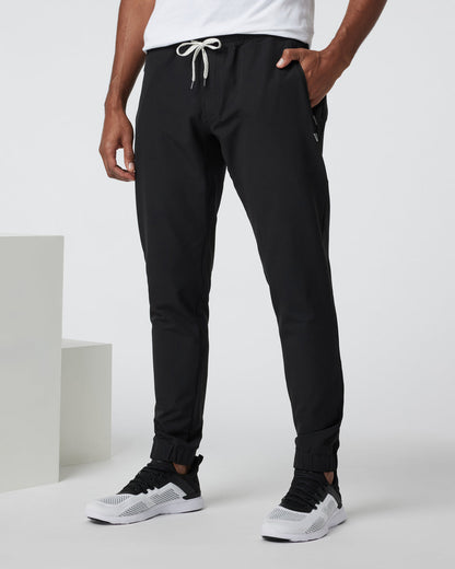 Transit Jogger Black Technical Jogger | Vuori for sale