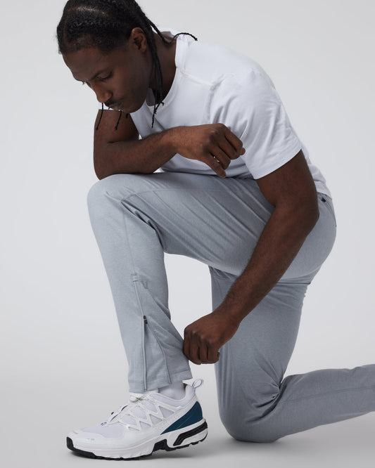 Sunday Performance Track Pant Platinum Heather | Vuori online