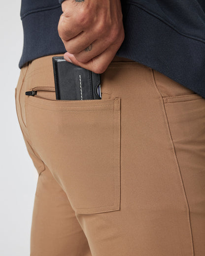 Meta Pant Men's Camel 5-Pocket Pants | Vuori for sale