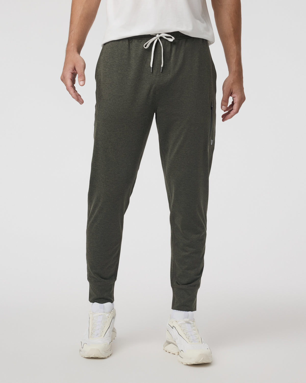 Sunday Performance Jogger - Long Kale Heather | Vuori sale