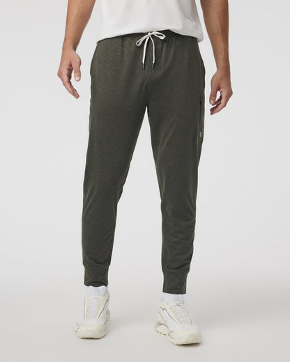 Sunday Performance Jogger - Long Kale Heather | Vuori sale
