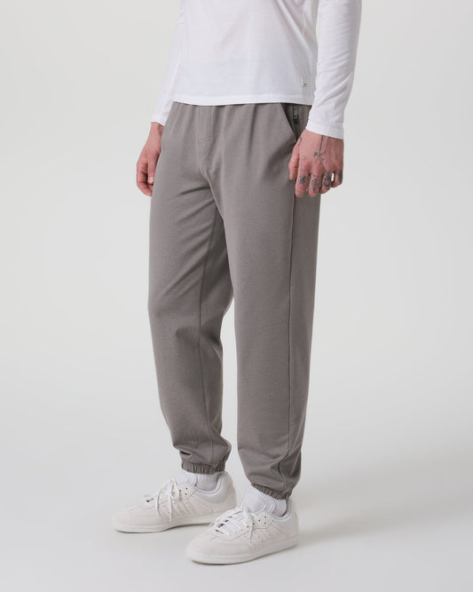 Coronado Performance Sweatpant Classic 30" Dolomite Heather | Vuori for sale