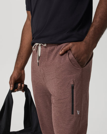 Sunday Performance Jogger 28" Sable Heather Joggers | Vuori outlet