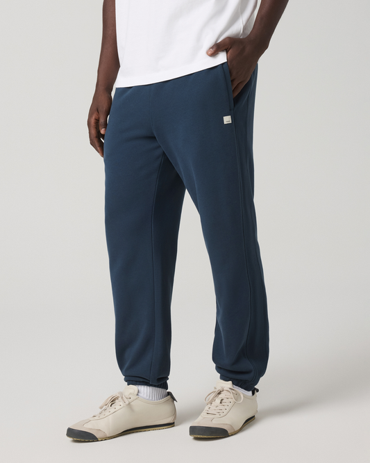 Cypress Vintage Jogger 28" Men's Ocean Blue Joggers | Vuori shop