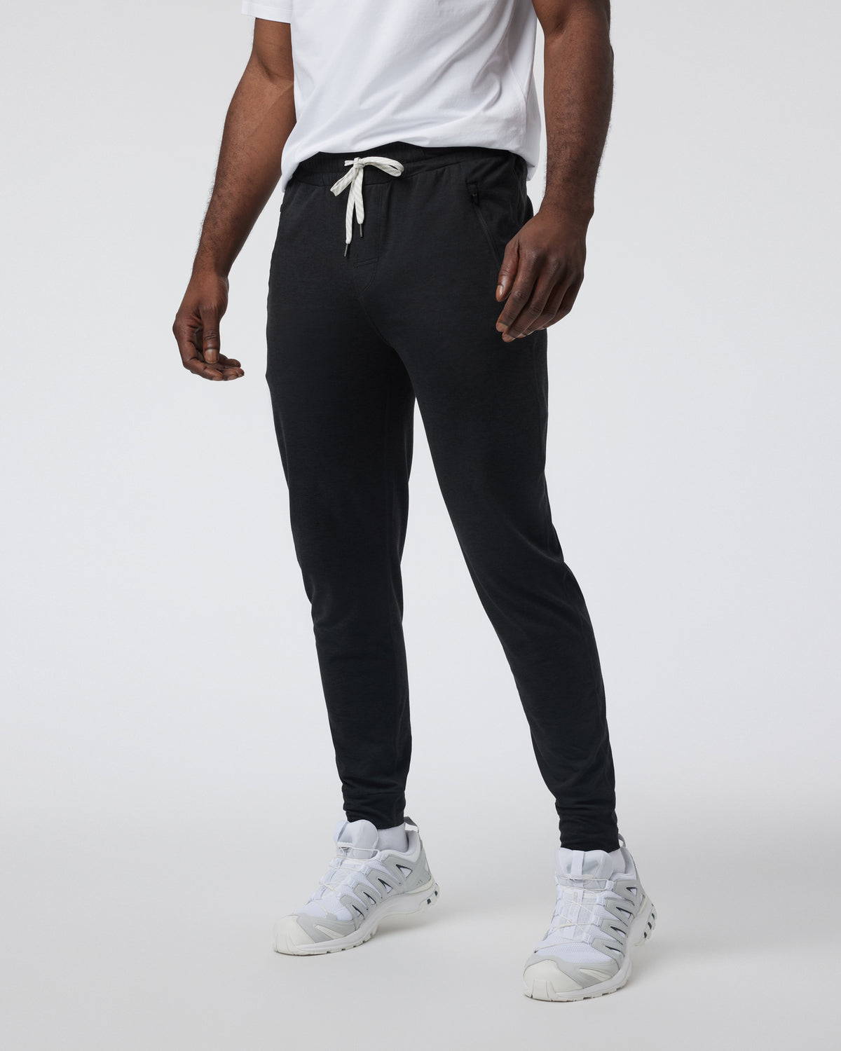 Ponto Performance Jogger Athletic Slim Fit 30" Black Heather | Vuori sale