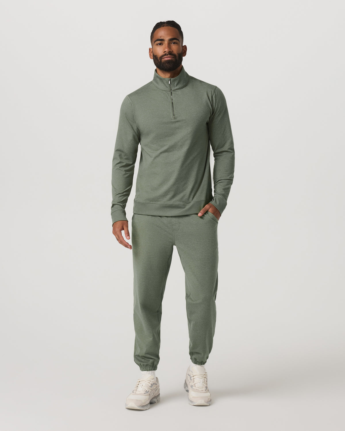 Coronado Sweatpant Men's Light Oregano Heather Pants | Vuori shop