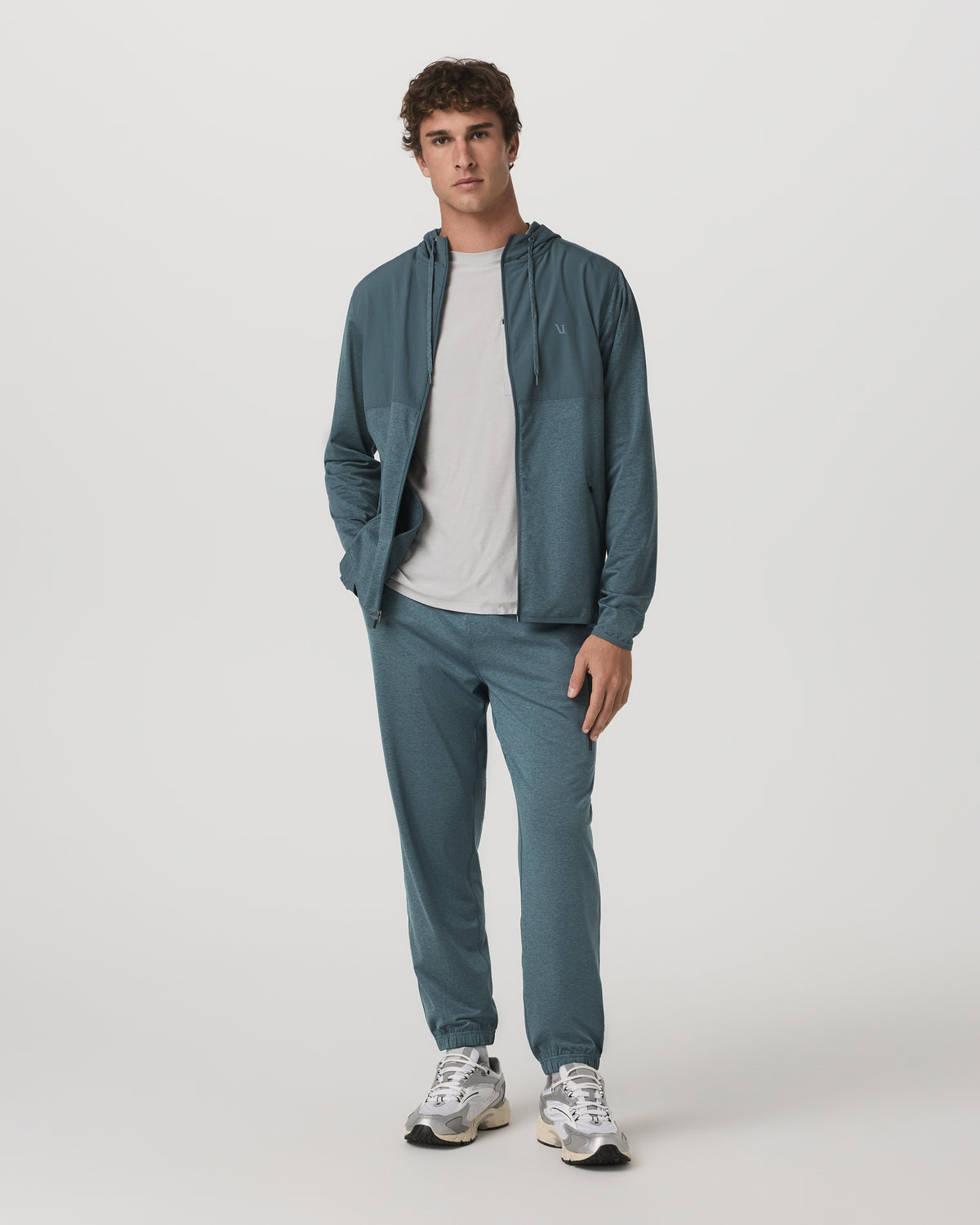 Men's Sunday Performance Sweatpant Blue Sea Heather | Vuori sale