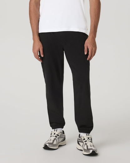 Men's Coronado Mixed Media Sweatpant 28" Black Heather | Vuori for sale