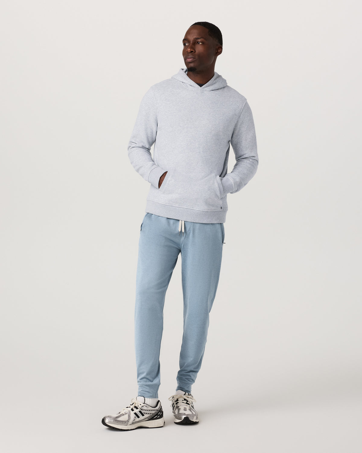 Ponto Performance Jogger 30" Men's Flint Heather Jogger | Vuori outlet