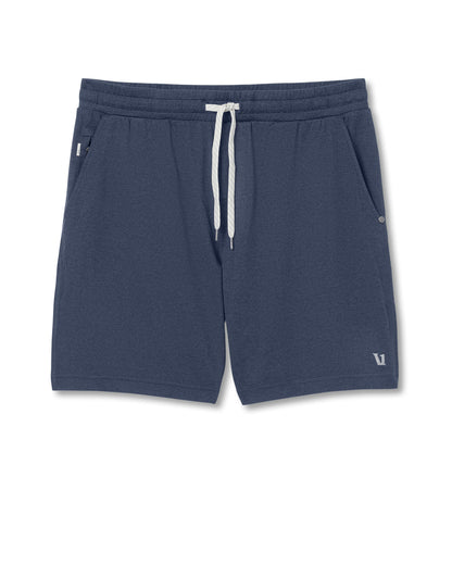 Ponto Performance Short 7" Men's Azure Heather Shorts | Vuori for sale