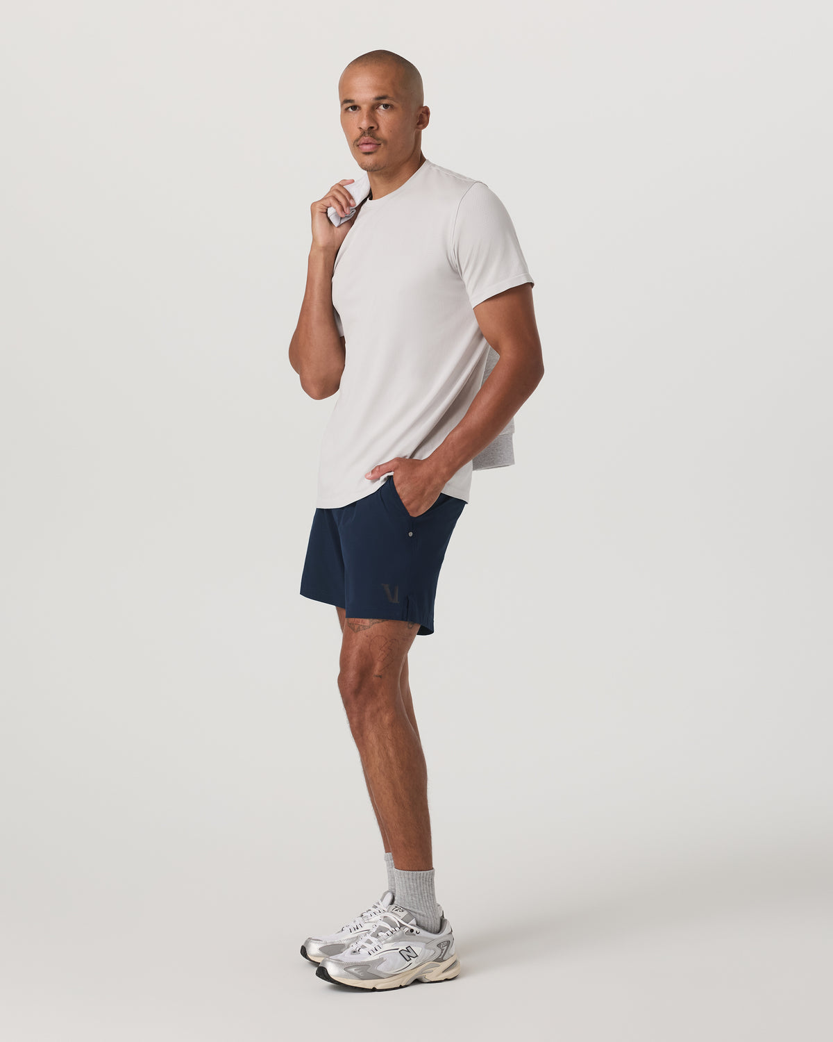 HardKore Short Lined 5" Men's Ink Performance Shorts | Vuori online