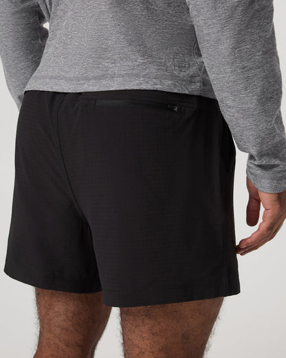 HardKore Short Lined 5" Men's Black Performance Shorts | Vuori outlet