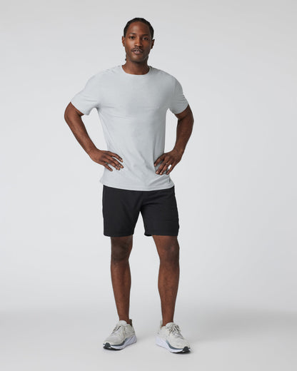 Kore Short Unlined 7" Black Unlined Athletic Shorts | Vuori for sale