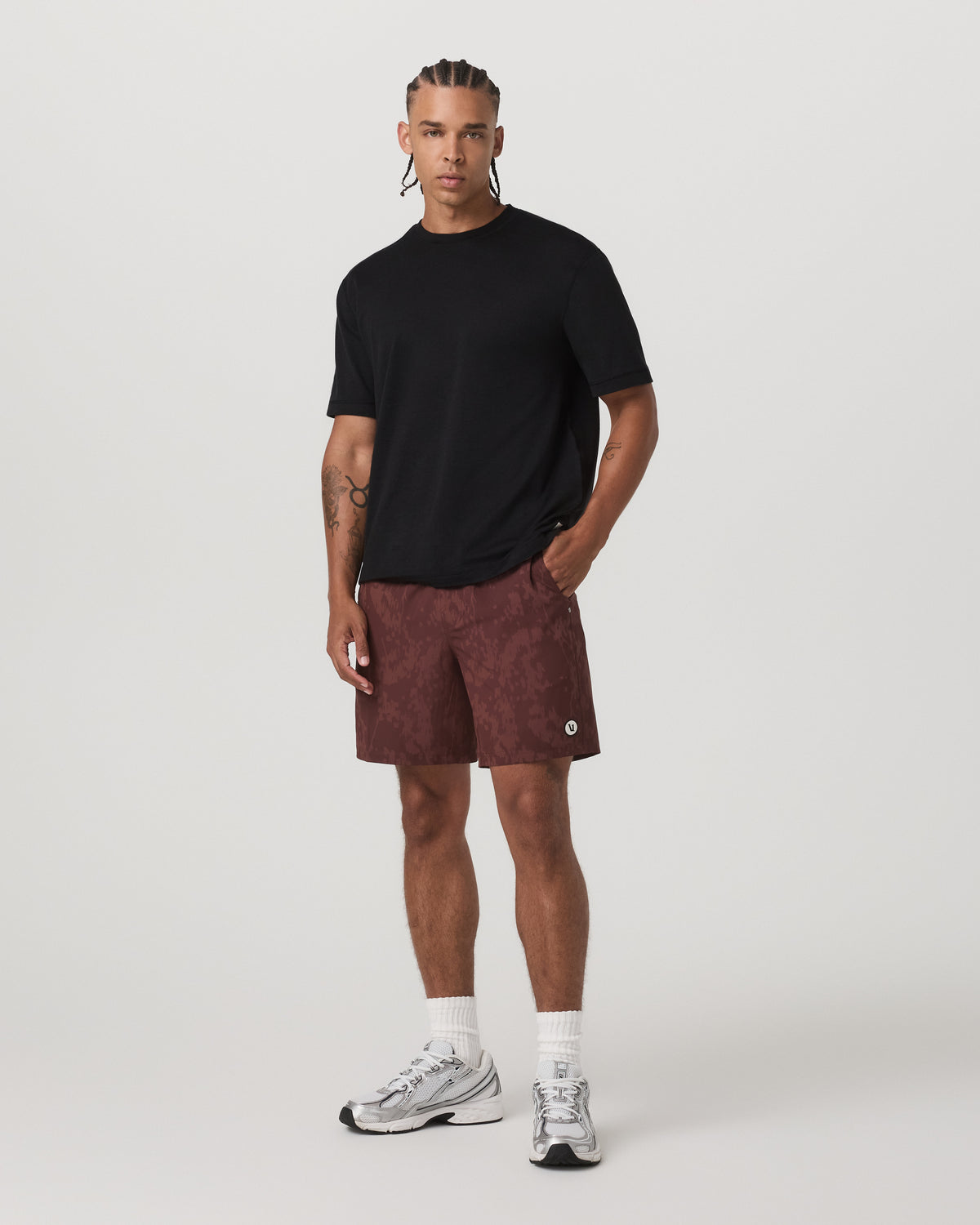 Kore Short Lined 7" Men's Dark Burnt Sienna Earth Shorts | Vuori discount